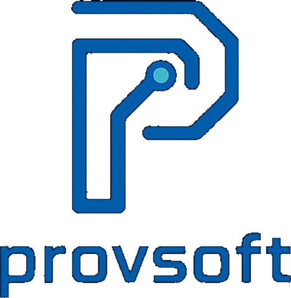 ProvSoft logo — dark background